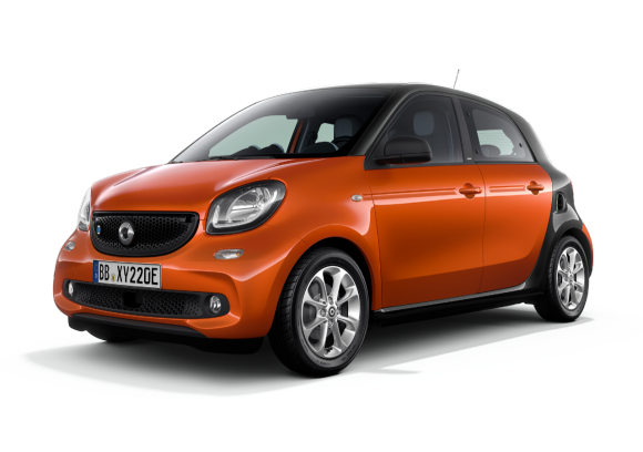 Smart FORFOUR electric drive