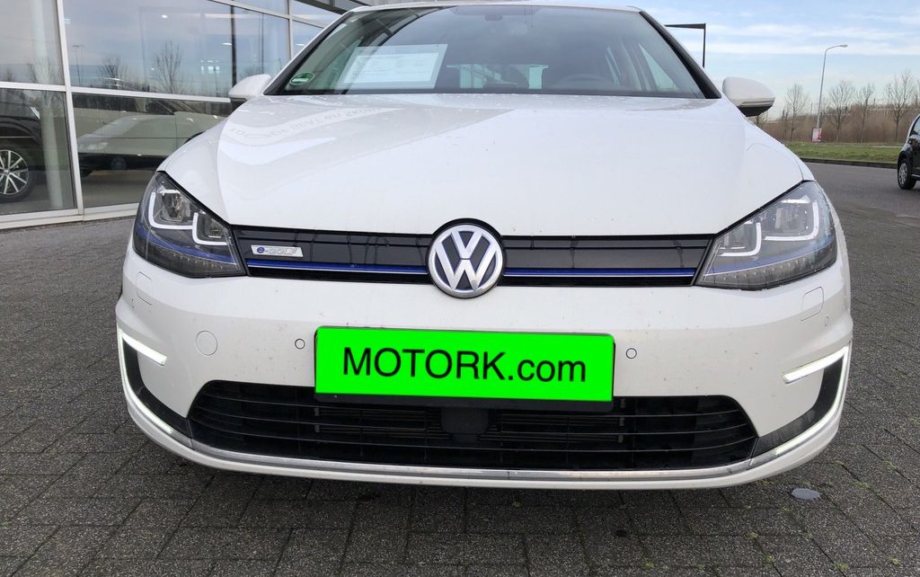 Volkswagen e-Golf blanco segunda mano