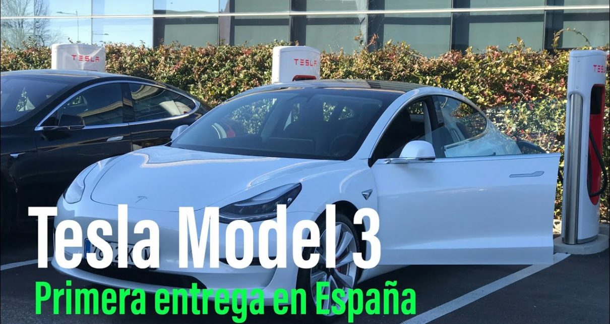 Tesla Model 3 entregas España. Video