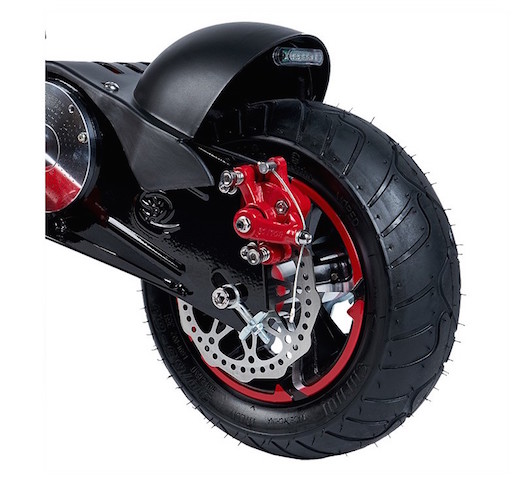 scooter electrico sparow potencia pantalla lcd color negro motork