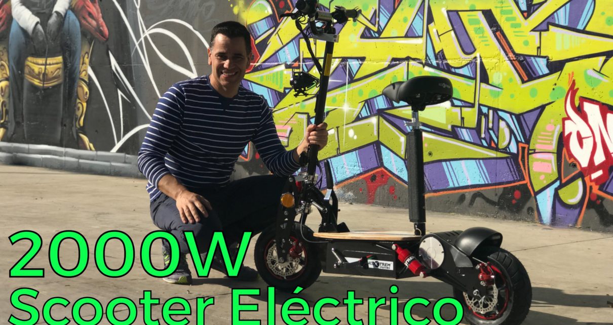 Scooter eléctrico potente motork
