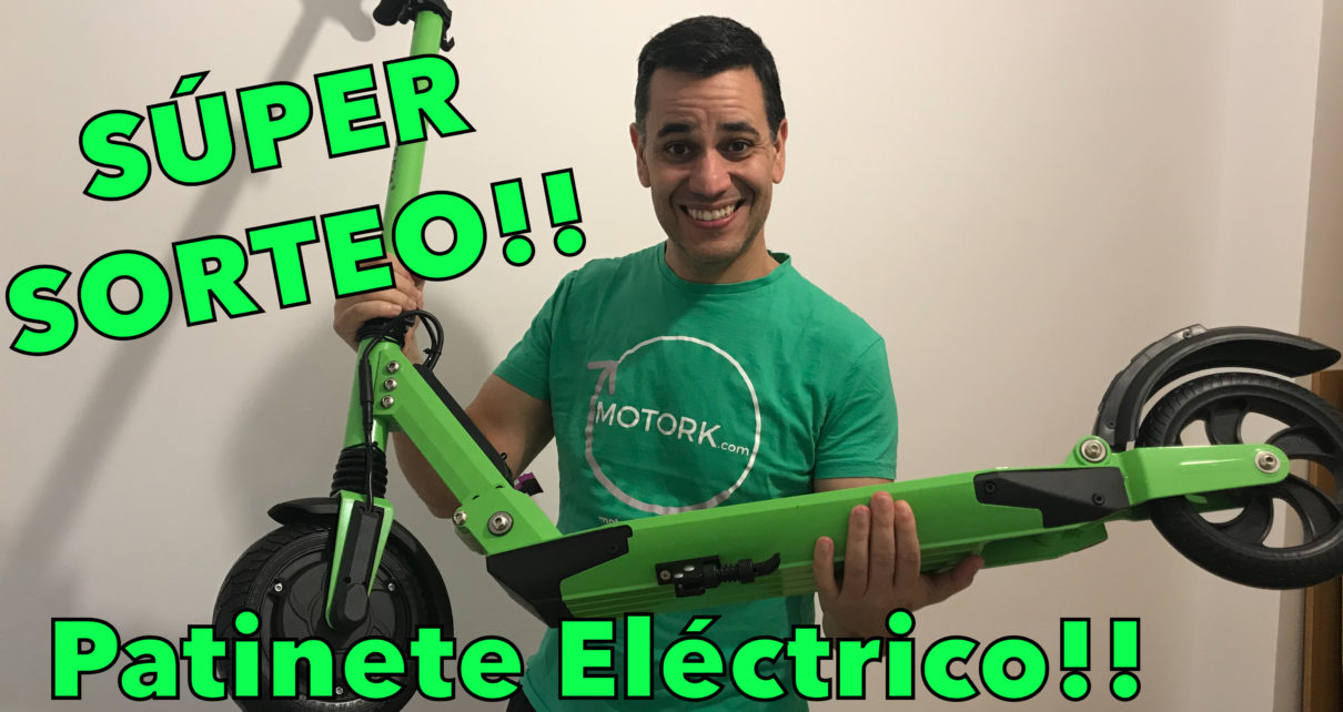 Sorteo patinete eléctrico motork