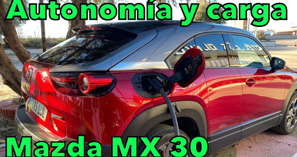 mazda mx 30 autonomia y carga motork