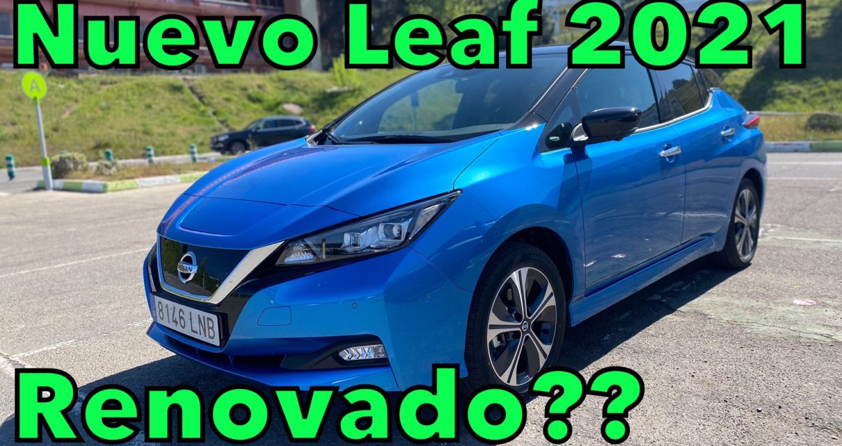 Nissan Leaf 2021 consumo y autonomia