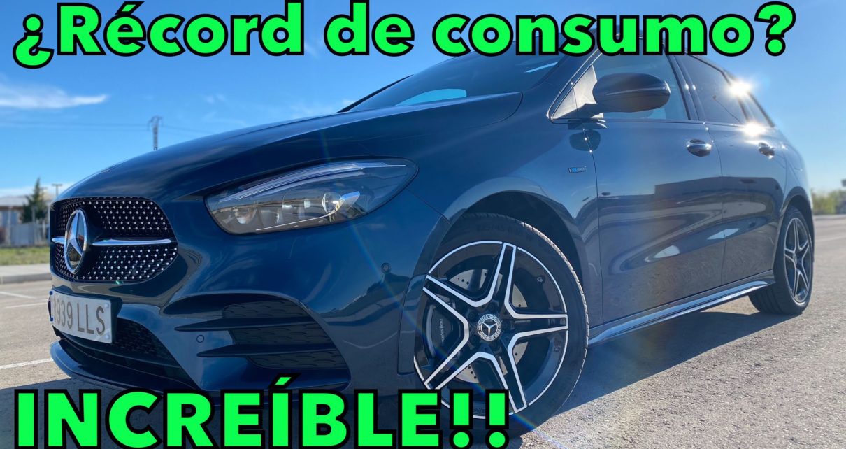 mercedes-benz b 250e autonomia y consumo.